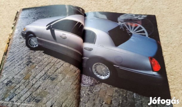 Amerikai Lincoln Town car (2001) prospektus, katalógus