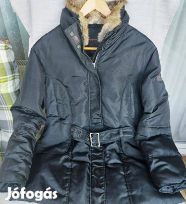 Amerikai fekete toll ( pehely) kabát M-es új állapotban