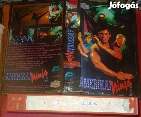 Amerikai ninja 5. -akcio vhs
