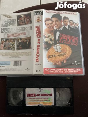 Amerikai pite 3 vigjáték vhs 