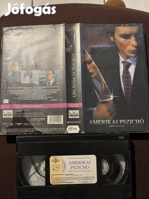 Amerikai pszicho 1 horror vhs 