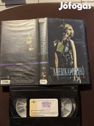 Amerikai pszicho 2 vhs horror kistok