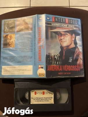 Amerikai vérbosszú vhs nagytok akció intervideo