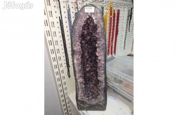 Ametiszt geoda, természetes képződmény eladó