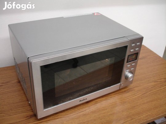 Amica MW 18106 Si mikrohullámú sütő grill digitális kijelző kerámia be