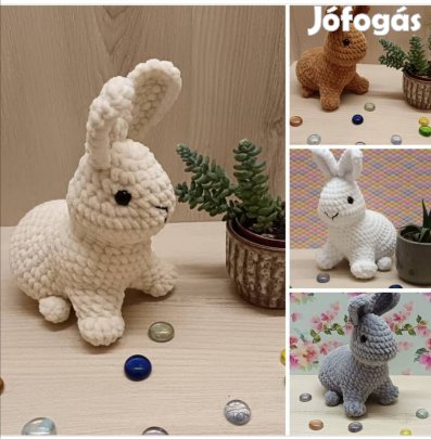 Amigurumi húsvéti nyuszi 