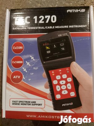 Amiko TSC 1270 műholdas, földi/kábeltv mérőműszer Eladó!Legjobb Áron!