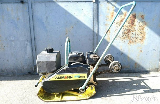 Ammann vízfügönyös (locsolós) talajtömörítő lapvibrátor dőngölő