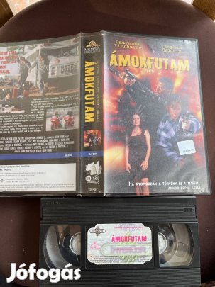 Ámokfutam akció vhs 
