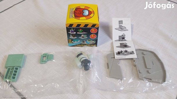 Among us meglepetés figura - összeépíthető