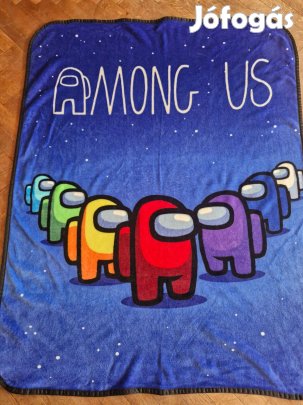 Among us nagyon puha gyerek takaró polár pléd 130 x 110