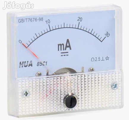 Ampermérő MŰszer 30mA (4179)