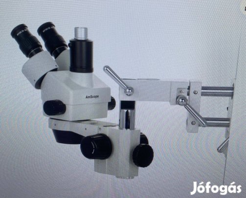 Amscope trinokuláris sztereó mikroszkóp 3,5x-180x