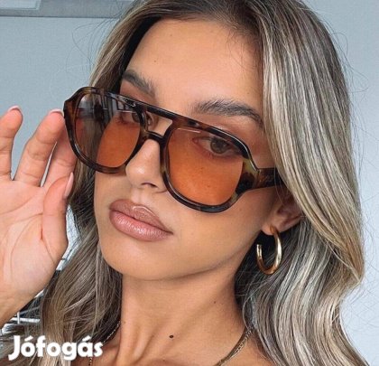 Amy trendi leopárd mintás napszemüveg