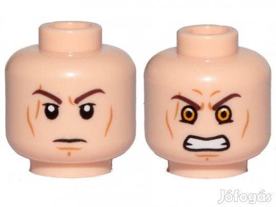 Anakin Skywalker (Sith) fej Eredeti LEGO minifigura elem - Star Wars