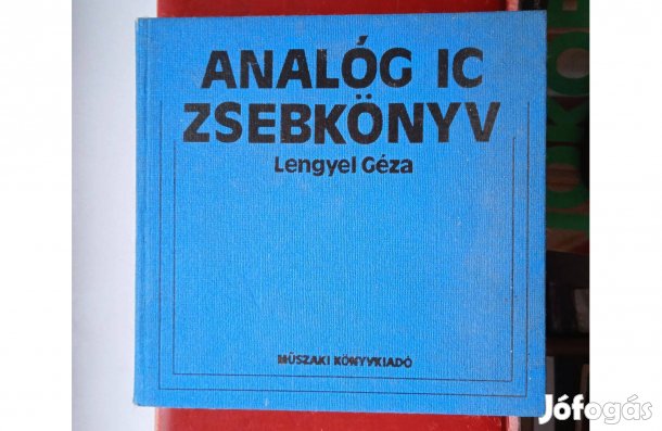 Analóg IC zsebkönyv , kíváló állapotú