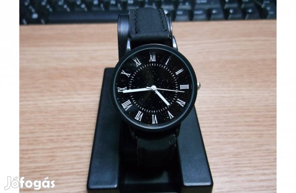 Analog női quartz karóra Fekete