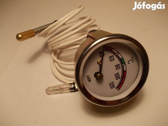 Analóg olajhőmérséklet mérő belső megvilágitás 12V-os (Új)