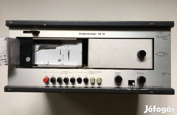 Analóg regisztráló műszer