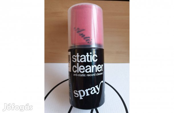 Analogis lemeztisztító készlet folyadék + antisztatikus kendő vinyl Új