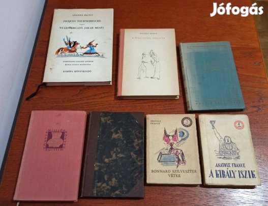 Anatole France könyvcsomag / 7 db könyv