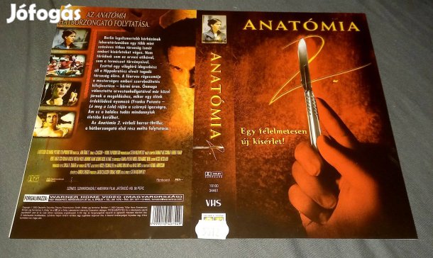 Anatómia 2.- horror vhs
