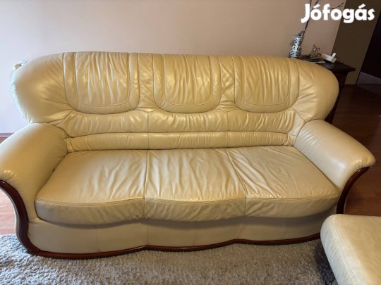 Andante bőr ülőgarnitúra 3 részes