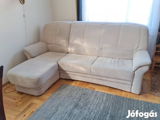 Andante kanapé bőrhatású textil kárpittal