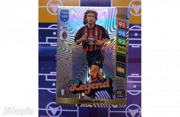 Andrea Pirlo (Milan) Fifa 365 2025 Icon Legend kártya