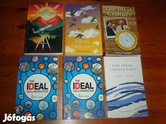 Andrew C. Jacobs könyvek 6 db - Angol nyelvű