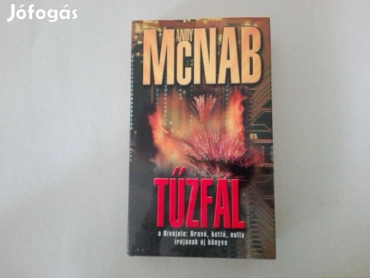 Andy Mcnab: Tűzfal című új könyve eladó !