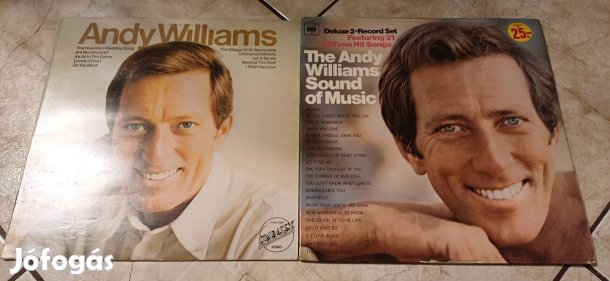Andy Williams 3lp bakelit hanglemez csomag