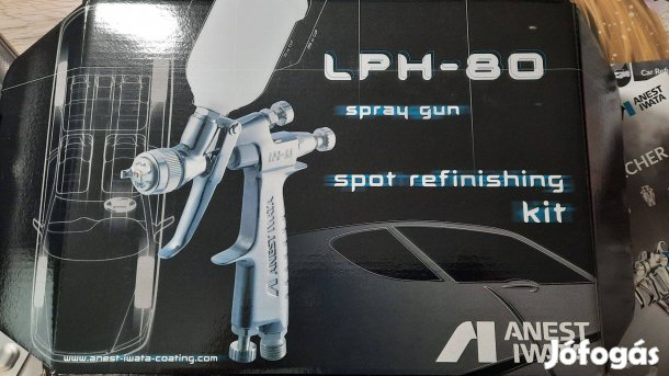 Anest Iwata LPH-80 lvlp mini szórópisztoly eladó!