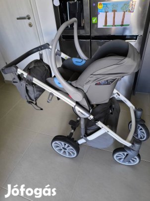 Anex Sport 3in1 babakocsi + Isofix talp + kiegészítők - jó allapot
