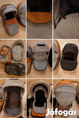 Anex Sport Foxy 3 in 1 babakocsi, babahordozóval, isofix talppal