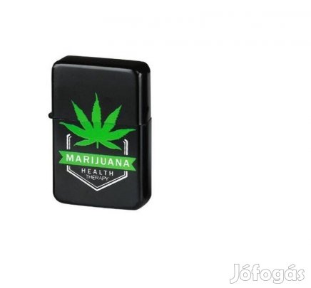 Angel Benzines öngyújtó fekete színű - Marijuana Health Therapy