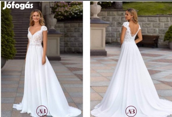 Angela Bianca menyasszonyi ruha 38 M