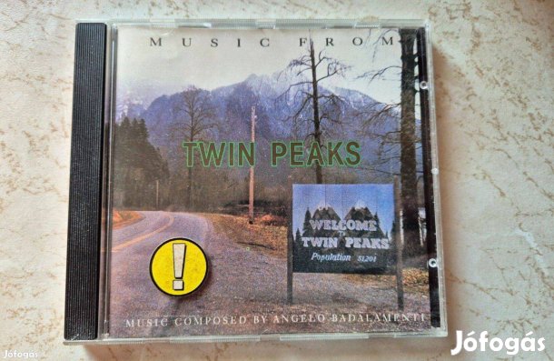Angelo Badalamenti - Twin Peaks zenei CD, szép állapotú, karcmentes