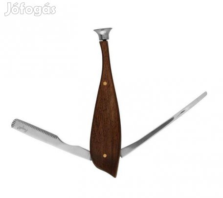 Angelo márkájú pipatömködő hal formájú 3 részes - barna színű fa borít