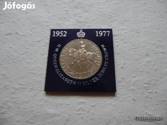 Anglia 25 pence 1977 bliszterben