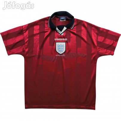 Anglia Angol válogatott 1997-99 Umbro vendég foci mez XL-es