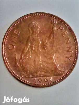 Angol 1 Pennyi 1964