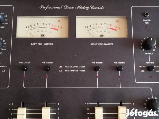 Angol Dynacord SM5022 Vintage DJ Professional Disco Mixing Console