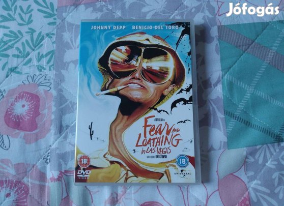 Angol Félelem és reszketés Las Vegasban DVD + könyv