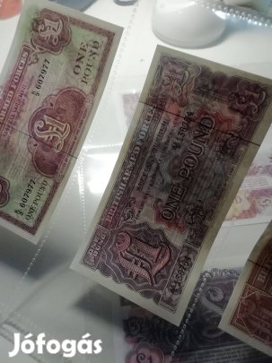 Angol bankjegyek, british armed forces