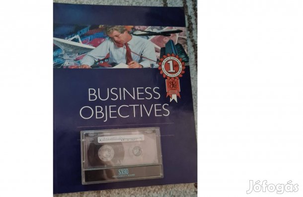Angol business tankönyv pack, használt, 1 db audio azettával