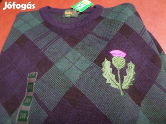 Angol férfi vintage pulóver Új cimkés