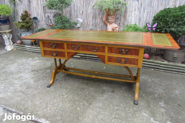 Angol íróasztal - asztal bővithető oldal hosszabítással 140-190 cm