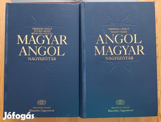 Angol-magyar, magyar-angol nagyszótár, a legnagyobb kiadás