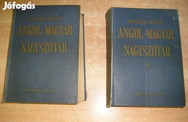 Angol-magyar nagyszótár 1-2